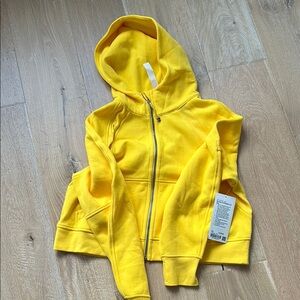 Lululemon Athletica Yellow Hoodie